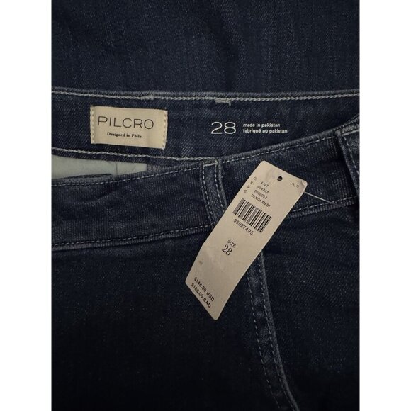 NWT Size 28 - Pilcro Full Curve High-Rise Wide-Leg Jeans - Picture 16 of 16